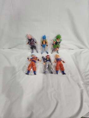 Dragon Ball Super 6-Piece Anime Character Action Figure Set
